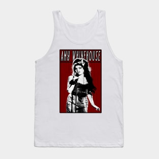 Vintage Retro Amy Whinehouse Tank Top